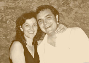 Regalo: Un Puntos Impreso en un lienzo con un bastidor para alguien de Dosbarrios