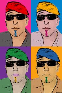 Regalo: Un  En una lámina enmarcada en aluminio para alguien de Carcaixent