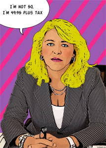 Regalo: Un  Impreso en un lienzo con un bastidor para alguien de Mijas Costa