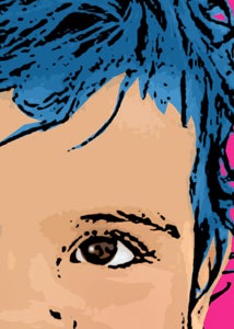 Detalle de la foto procesada