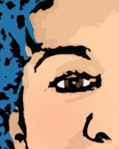 Detalle de la foto procesada