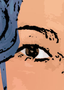 Detalle de la foto procesada