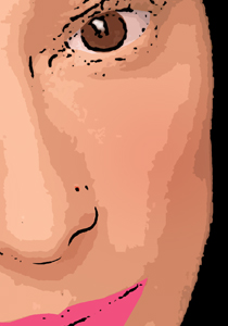 Detalle de la foto procesada