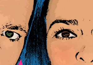 Detalle de la foto procesada