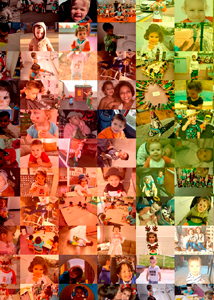 Detalle de la foto procesada