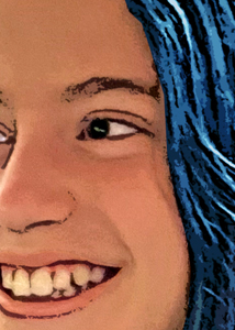 Detalle de la foto procesada