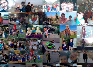 Detalle de la foto procesada