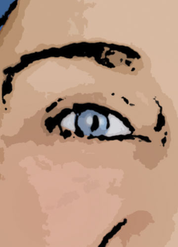 Detalle de la foto procesada