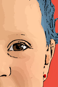 Detalle de la foto procesada