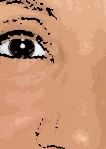 Detalle de la foto procesada