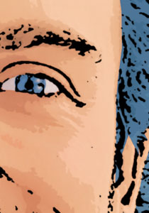 Detalle de la foto procesada