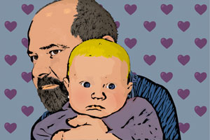 Regalo: Un  En una lámina enmarcada en aluminio para alguien de Bilbao