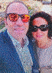 Regalo: Un  Impreso en un lienzo con un bastidor para alguien de Ourense