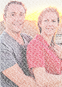 Regalo: Un  Impreso en un lienzo con un bastidor para alguien de Berlanga