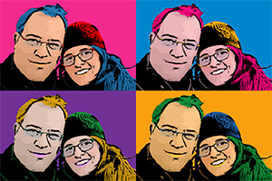 Regalo: Un  Impreso en un lienzo con un bastidor para alguien de Miranda de Ebro