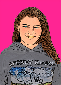 Regalo: Un  Impreso en un lienzo con un bastidor para alguien de Santander