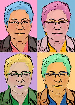 Regalo: Un  Impreso en un lienzo con un bastidor para alguien de Ogijares