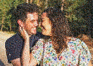 Regalo: Un  En una lámina enmarcada en aluminio para alguien de Torrejoncillo del Rey 