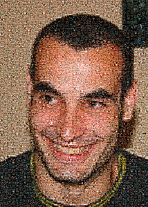 Regalo: Un  En una lámina enmarcada en aluminio para alguien de Castellon