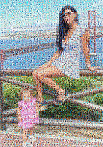 Regalo: Un  Impreso en un lienzo con bastidor  para alguien de Ourense 