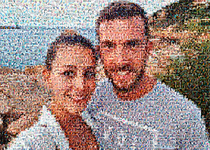 Regalo: Un  Impreso en un lienzo con un bastidor para alguien de Tolosa