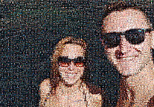 Regalo: Un  Impreso en un lienzo con bastidor  para alguien de Amoeiro