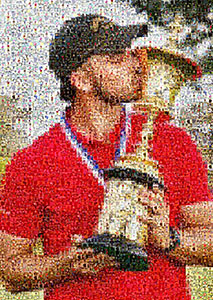 Regalo: Un  En una lámina enmarcada en aluminio para alguien de Vera