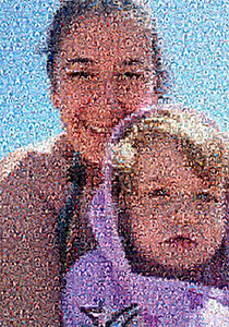 Regalo: Un  Impreso en un lienzo con bastidor  para alguien de zaidin