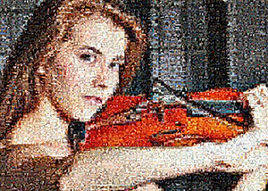 Regalo: Un  Impreso en un lienzo con un bastidor para alguien de Sant Joan Despí