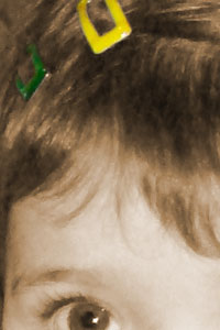 Detalle de la foto procesada