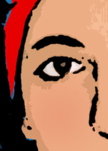 Detalle de la foto procesada