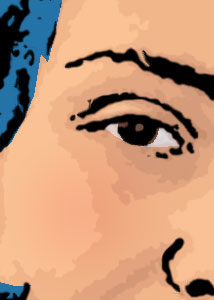 Detalle de la foto procesada