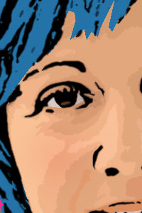 Detalle de la foto procesada