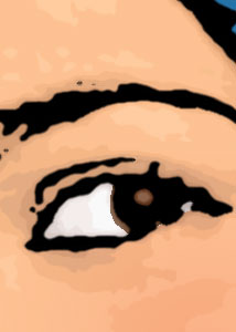 Detalle de la foto procesada