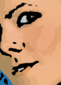 Detalle de la foto procesada