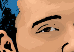 Detalle de la foto procesada