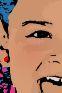 Detalle de la foto procesada