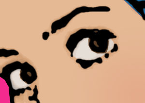 Detalle de la foto procesada