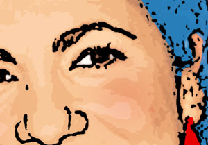 Detalle de la foto procesada