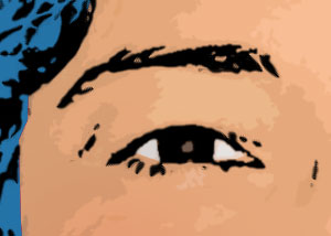 Detalle de la foto procesada