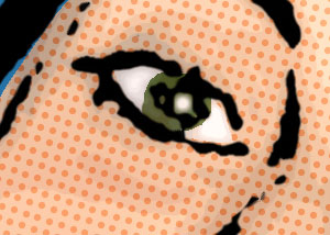 Detalle de la foto procesada