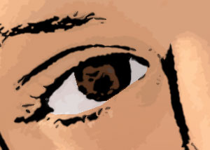 Detalle de la foto procesada