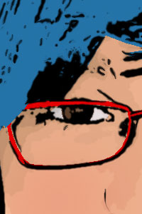 Detalle de la foto procesada