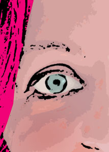 Detalle de la foto procesada