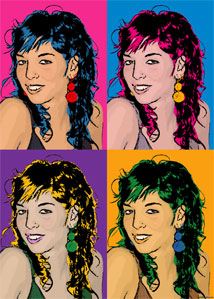 Regalo: Un  Impreso en un lienzo con un bastidor para alguien de Agramunt