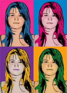 Regalo: Un  Impreso en un lienzo con un bastidor para alguien de La Linea de la Concepcion