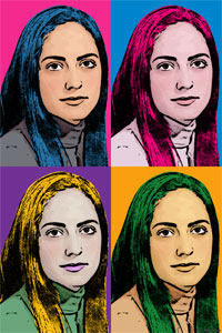 Regalo: Un  Impreso en un lienzo con un bastidor para alguien de Barbate