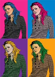 Regalo: Un  Impreso en un lienzo con un bastidor para alguien de AVILES