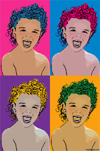 Regalo: Un  Impreso en un lienzo con un bastidor para alguien de Almeria