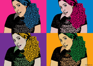 Regalo: Un  Impreso en papel brillo para alguien de Reus